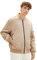 TOM TAILOR Denim Men's 1037382 College Bomber Jacket with Water-Repellent Function, 12628-paving Stone, L