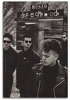 Depeche New Wave Mode Poster, dekoratives Gemälde, Leinwand, Wandposter und Kunstdruck, modernes Familienschlafzimmer-Dekor-Poster, 50 x 75 cm