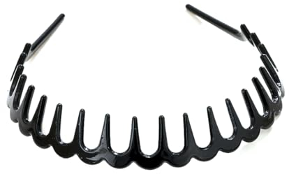 1 pièces bandeau cheveux, élasticité Bandeaux, headbands et serre-têtes,Accessoires de bandeaux de mode de sport pour le yoga, le sport, plein air,noir