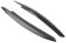 KMLONG ABS Auto Scheinwerfer Abdeckung Augenlid Augenbraue Augen Deckel Stirn Fit for VW Golf 6 MK6 2008 2009 2010 2011 2012 2013 Carbon Faser Styling Autoscheinwerfer-Stirn