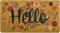 CaySep Spring Welcome Door Mat with Non-Slip Backing Flower Seasonal Door Mat for Outdoor Farmhouse Door Mat Decoration 17 x 29 Inch
