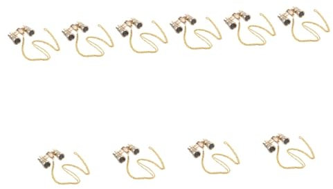 Hemobllo 10pezzi Binocolo Portatile Alta Definizione Per Visione Notturna Telescopio Compatto Per Birdwatching e Viaggi Design Elegante Per Eventi Sportivi e Avventure All Aperto