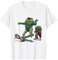 Frog Skateboarder Skateboard Skateboard Skater Cool T-Shirt