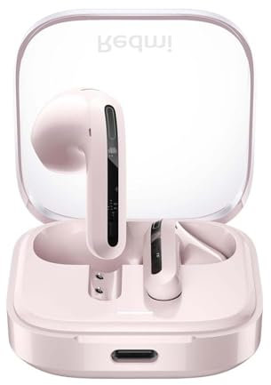 Xiaomi Redmi Buds 6 Active (versión global) Wireles - Auriculares Bluetooth de 5.4 pulgadas, batería de larga duración de 30 horas, cancelación de ruido para llamadas, 5 modos de sintonización, IPX4