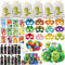 Toyssa Dinosaurier Party Mitgebsel Kindergeburtstag Jungen Dino Figuren Maske Ei Luftballon Kordelzugbeutel DIY Sticker Schnapparmband Deko Dino Give Aways Gastgeschenk Kindergeburtstag Pinata Füllung