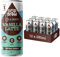 GoodBrew Cold Brew Iced Vanilla Latte 12x 250ml - Plant Based Cashew & Oat Milk, Dairy Free Flavoured Cold Coffee - Low Sugar Iced Coffee Cans - Gut-Friendly Prebiotic Fibre and Vitamins A, D & E