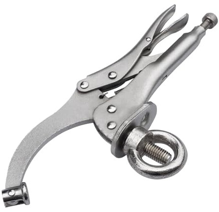 Hogvinnatil Bohrmaschinen-Spannzangen - 23 cm Schweißtisch-Zwinge,Multifunktionaler Schnellspanner mit Rostschutz & Zubehör zum Festspannen