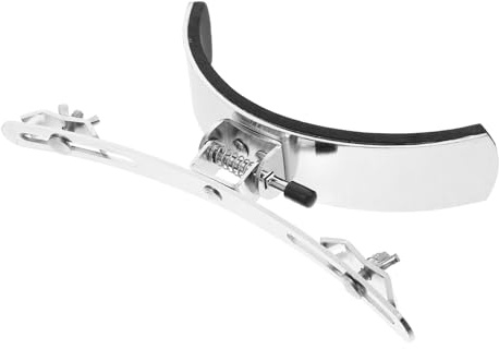 Silber Snare Stabil Drum Zubehör Halterung, Edelstahl | Marschtrommeln zu Hause, Leicht zu Montieren, mit Schaumstoff, Tragbar