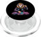 Beat Drop DJ Animal Funny Lion Headphones PopSockets PopGrip for MagSafe
