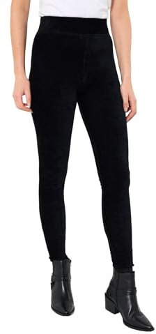 Joe Browns Women's Stretch Ribbed Velour Leggings Casual Pants