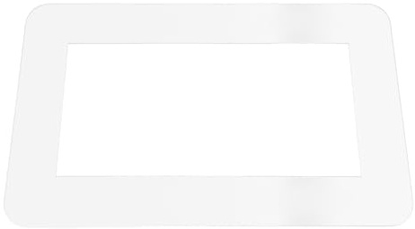 FRCOLOR Protector Acrílico para Interruptor y Enchufe Doble Transparente Adhesivo Decorativo sin Tornillos para Hogar y Oficina Cubierta Resistente y Fácil de Instalar