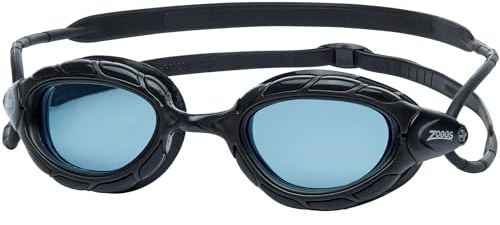Zoggs Predator Schwimmbrille für Erwachsene, UV-Schutz, verstellbare Komfort-Brillengurte, beschlagfreie Schwimmbrille, Goggles für Erwachsene, Ultra-Fit-Dichtung