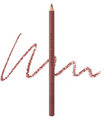 MUA Intense Colour Lip Liner, Maple (Pack of 1) | Deep Rose Shade, Soft & Highly Pigmented Formula for Precise Definition, Vegan & Cruelty Free