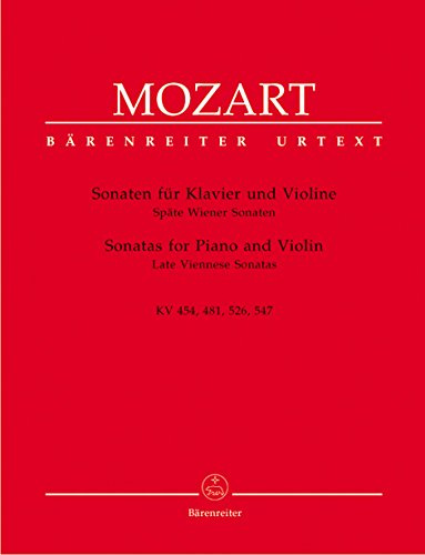 Sonaten - Spaete Wiener Sonaten. Violine, Klavier