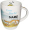 alles-meine.de GmbH Henkeltasse - Weisst du eigentlich wie lieb ich Dich hab - Gute Nacht - incl. Name - groß - 380 ml - Porzellan/Keramik - Kindertasse - Hase & Tiere - Ka..