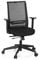hjh OFFICE 608970 Bürostuhl Coniston Netz-Stoff Schwarz Schreibtisch-Stuhl Ergonomisch verstellbare Armlehne 120-kg Netzrücken