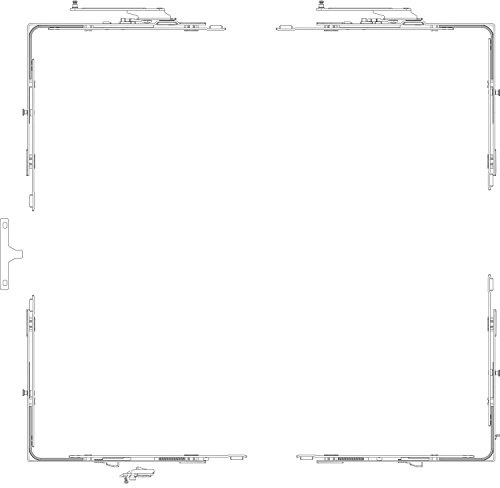 Gretsch-Unitas GU Krt. PSK Scheren mZ 9 mm Tauchzapfen Links K-16993-09-L-1