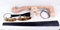 3/4 Kontrabass Kit - Aufrechter Bass DIY Projekt - Ebenholz Griffbrett, Peg, Saitenhalter, Steg, Saiten