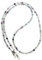 rainbow safety Brillenkette Brillenband Brillenhalter Schlangenkette Natürliche Edelstein Perlen Amazonit Achat Tigerauge Amethyst RC (Regenbogen Fluorit)