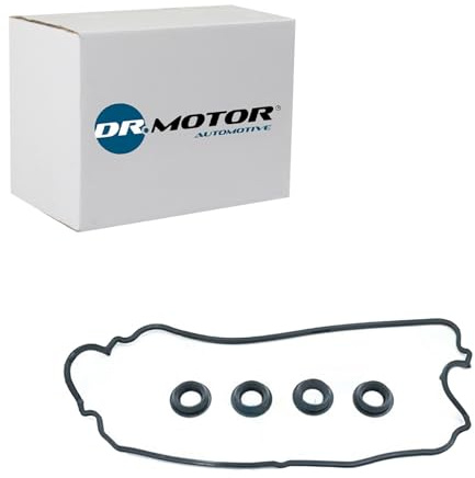 DR.MOTOR AUTOMOTIVE DRM0810S Kit de joint de cache de culbuteur | Compatible avec: NISSAN KUBISTAR Kasten, RENAULT CLIO II, KANGOO, KANGOO Express, THALIA I, TWINGO I