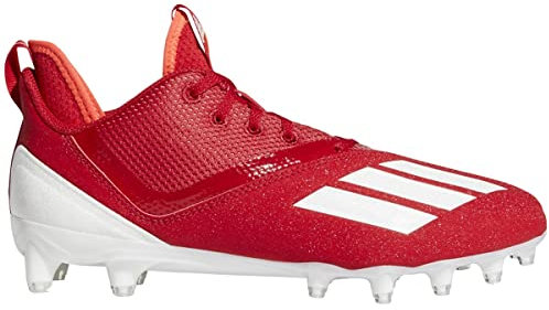 adidas Herren Adizero Fußballschuhe, Team Power Red-White-Solar Red, 50 2/3 EU