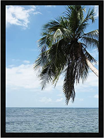 Cadre Photo sur Mesure 100x100 cm ou 100 x 100 cm Cadres Noir, 3 cm de Largeur