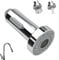 CAEEKER Kitchen Faucet Spray Head 2 Function Kitchen Tap Spray Head Replacement Part Anti-Splash Shower Head for Kitchen Pull Out Tap & Bathroom Mixer Faucet, Universal G 1/2-inch - Chrome Finish