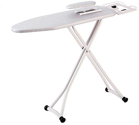 Tabla De Planchar para Sala De Estar, Tabla De Planchar Ajustable De 70-87 Cm, Mesa De Planchar con Patrón Multicolor, Acero, Adecuada para Planchar Camisetas Y