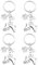 Gogogmee Charms Anhänger Schmuck Party Hängende Schlittschuhe Geschenkanhänger Gefälligkeiten Dekorative Zurück Geschenke Graduierung Schuhe Armbänder Souvenir Ring Auto Schlüsselanhänger