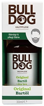 BULLDOG - Bartpflege für Männer | Original Bartöl | für einen weichen & gepflegten Bart | 30ml