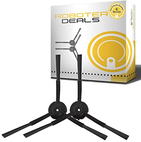 Roboter Deals Accessoires - Brosses latérales, brosse de rechange, brosse (2 pièces) pour robot aspirateur Ultenic T10