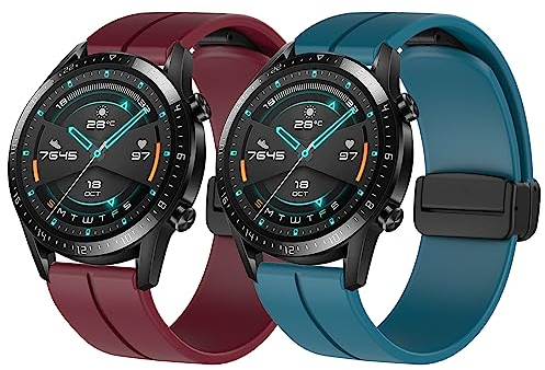 Hatolove Cinturino per Huawei Watch GT 3 46mm, 22mm Cinturino Sportivo per Huawei Watch GT 4 46mm, GT 3, GT3 Pro 46mm, GT 2 46mm, GT 2 Pro, GT 2e, GT Runner, Huawei Watch GT Sport Active Classic 46 mm