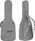 Shaman WGB-115 GY Premium-Line Borsa per chitarra acustica - Custodia semirigida imbottita per chitarra acustica - Supporto per il collo regolabile ampia tasca esterna - Set di zaini retrattilii