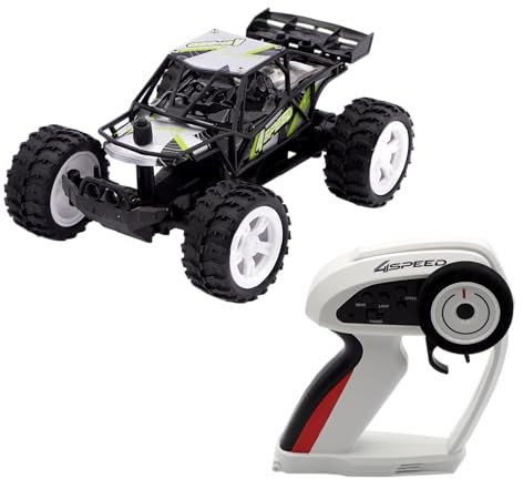 Silverlit 4SPEED by Voiture télécommandée Turbo Desert - 2.4Ghz – Gris - 12 cm