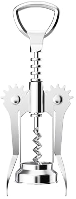 STORESOLOGY Wine Bottle Opener - Premium Winged Corkscrew, Versatile Wing Corkscrew, Multifunctional Corkscrews Wine Bottle Opener, Ideal for Beer Cap Removal