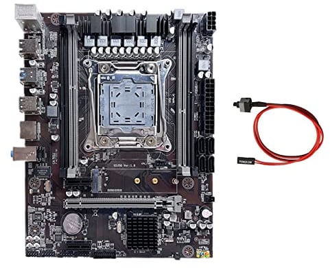 AMIUHOUN X99 Motherboard LGA2011-3 Computer-Motherboard unterstützt Xeon E5 V3 V4 Serie CPU Unterstützung Dual Channel DDR4 ECC RAM