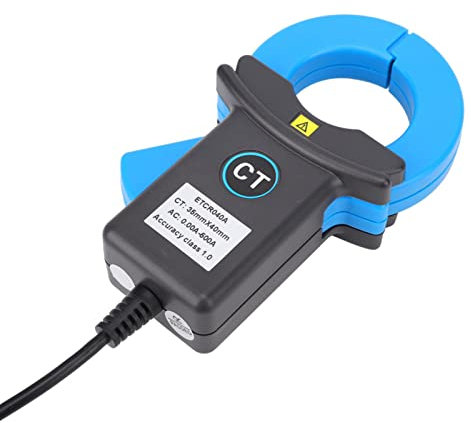Sensore di Corrente di Dispersione, Pinza Amperometrica per Corrente CA, Strumento di Misura Industriale Ad Alta Precisione per Test su Campi Online, Adatto per L'analisi del