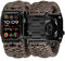 Tefeca Cinturino in paracord compatibile con Apple Watch Ultra 2/Ultra 49mm, Series 10 46mm, Series 9/8/7 45mm, SE2/SE/6/5/4 44mm e Series 3/2/1 42mm (Viper, XL per 49/46/45/44/42mm)