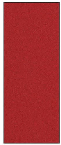 vidaXL Fußmatte Waschbar Rot 120x300 cm