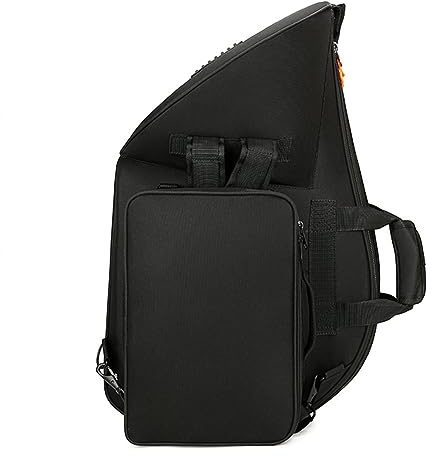 HDYNUZ Waldhorntasche, Einteilige Waldhorntasche, Oxford-Stoff-Waldhorn-Rucksack, Musikinstrumententransport für Konzertreisen und Bühnenauftritte