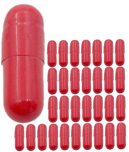 UPKOCH 32 Pièces Fausses Capsules de Sang pour Halloween Fausses Capsules comestibles Faux Spray de Maquillage d'halloween Makeup Halloween Make up Halloween Sang simulé Maquillage Sang