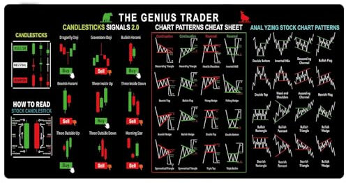 Trading Mousepad 80 * 30cm BöRse Excel Mousepad Schreibtisch Unterlegmatte BöRse GroßEs Mauspad Exel Mauspad Tischunterlage Schreibtisch,Geeignet FüR Das Homeoffice, Als Geschenk FüR Anlageberater