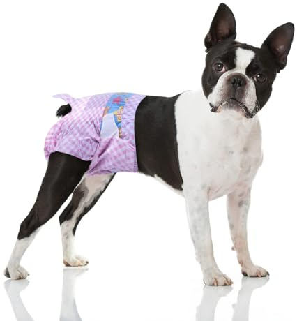 Flying Paws Absorbent Disposable Female Dog Period Pants in Season M-10 | With Wetness Indicator,Waterproof Diapers,Leak Proof,Breathable,Wraps for Puppy Training, Excitable Urination, Incontinence