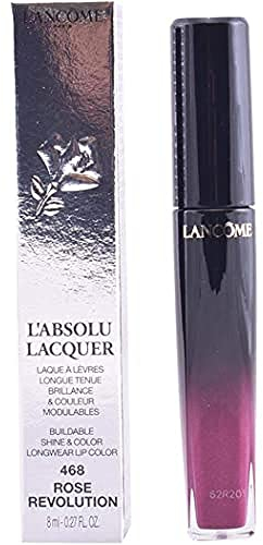 LAbsolu Lacquer Lipstick 468-Rose Revolution 8 Ml