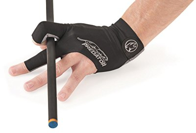 PREDATOR Handschuh, Second Skin, 3-Finger, schwarz-grau Größe L&XL