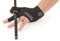 PREDATOR Handschuh, Second Skin, 3-Finger, schwarz-grau Größe L&XL
