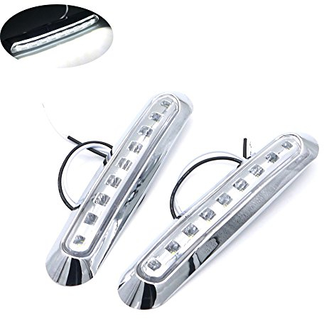 Standlicht, HEHEMM 9 LED 2 Stücke Markierungslicht Rückleuchte Anzeigeleuchte Bremslicht Umrissleuchte Positionsleuchte Anhänger Wiederherstellungslampen Park Licht 10-30V (Weiß)