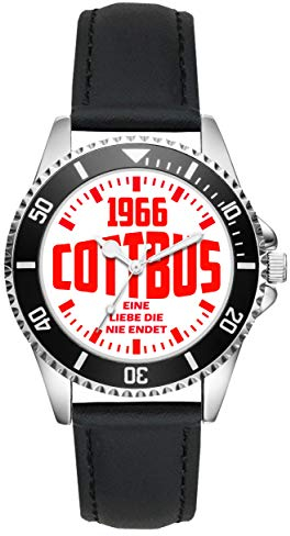 KIESENBERG Cottbus Geschenk Artikel Idee Fan Uhr L-6093