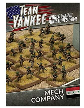 Team Yankee Mech Company 1/100 Scale Metal Model Kit