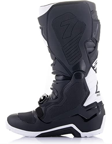 Alpinestars Tech 7 Enduro Drystar Stivali Motocross (Black/White,8 (42))